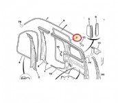 Citroen Berlingo Sürgülü Kapı Fitili
